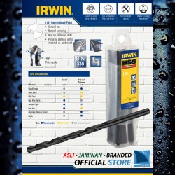 IRWIN Mata Bor HSS Pro @ 10 Pcs / HSS Pro Steel Drill Bits