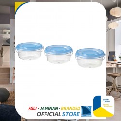 Kotak Plastik Mini Isi 3 pcs Serbaguna - Food Container PRUTA