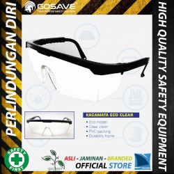 Kacamata Las ECO Clear / Industrial Working Safety Glasses GOSAVE